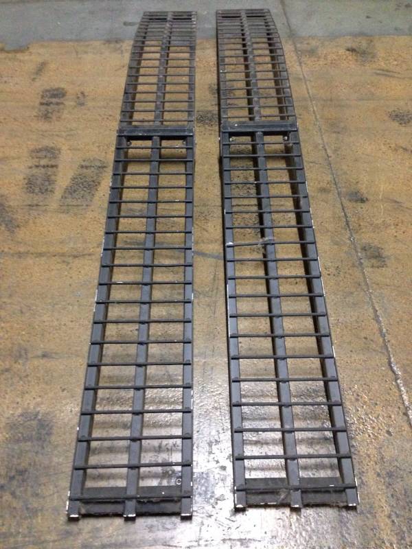 lot 24 image: Black ATV Ramp, 10 Feet Long x 13 I...