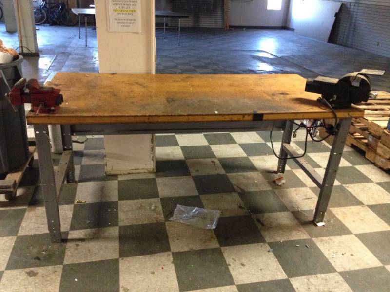 lot 39 image: Workbench 72 Inches Long x 36 Inch...