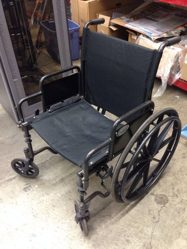 lot 60 image: Geriatrics Transport Wheelchair Se...