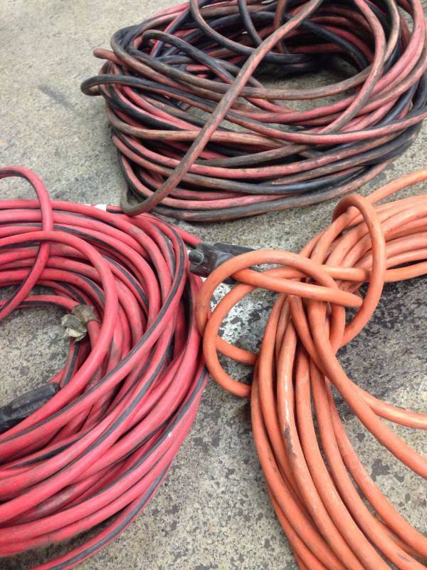 lot 63 image: Bundle of Extension Cords, Varying ...