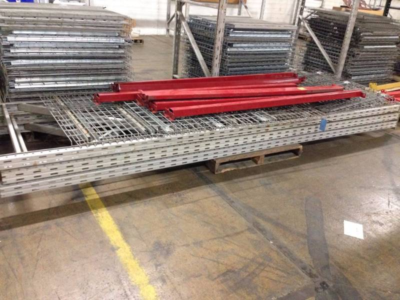 lot 120 image: Two Sections of Hook Racking, Inclu...