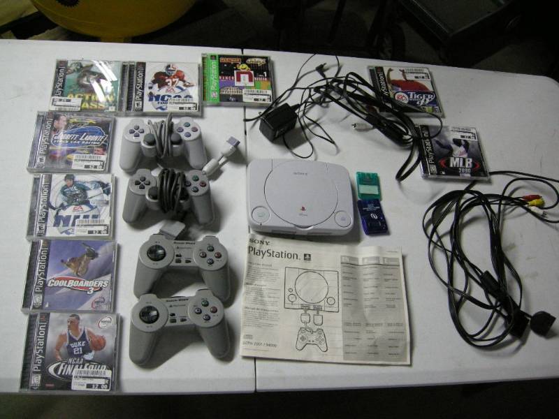 lot 20 image: PS One  Playstation game system
