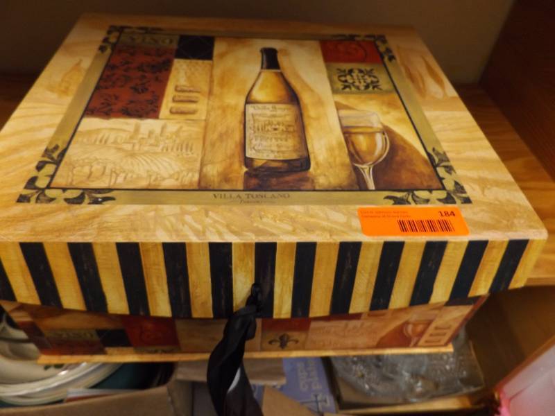 Decorative Box  with Doll, Teddy Bear, more