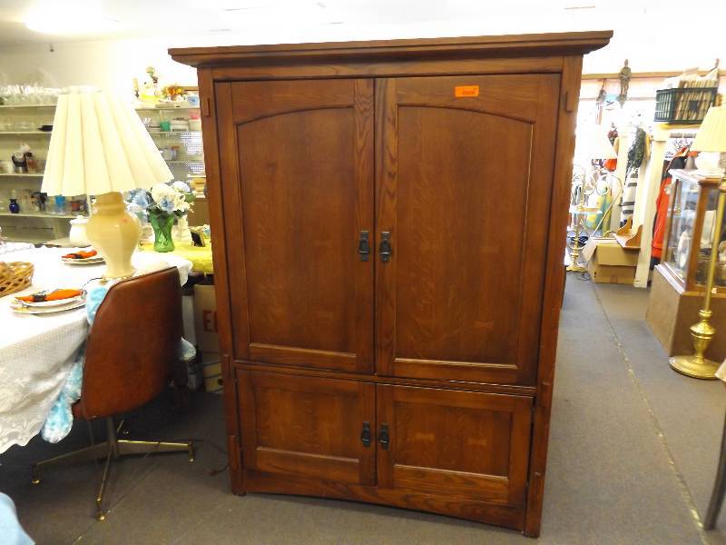 Wood Entertainment Center