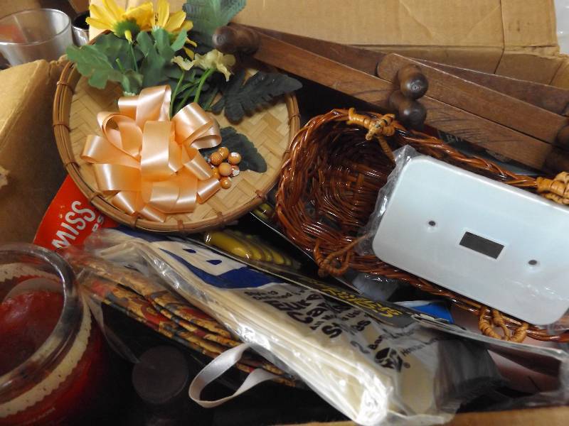 Box of Household Goodies