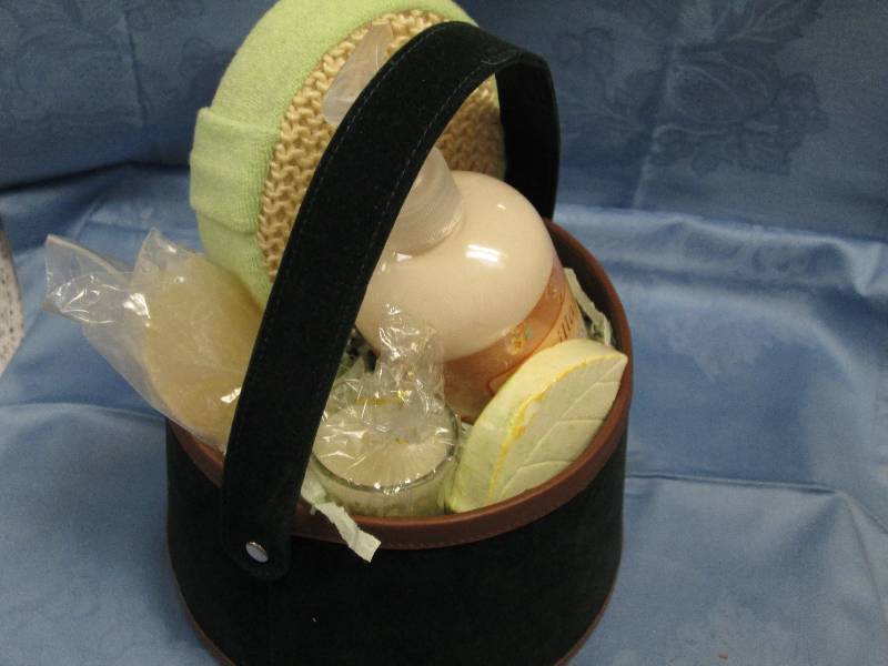Wicker Basket with new Personal Care