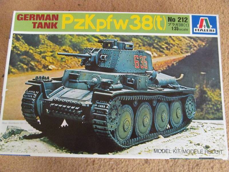 German Tank Pzkpfw38(T)