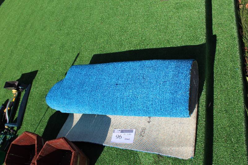 Blue Indoor Outdoor Carpeting Runner