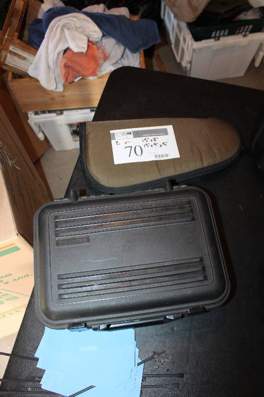 Hard and Soft Handgun Case