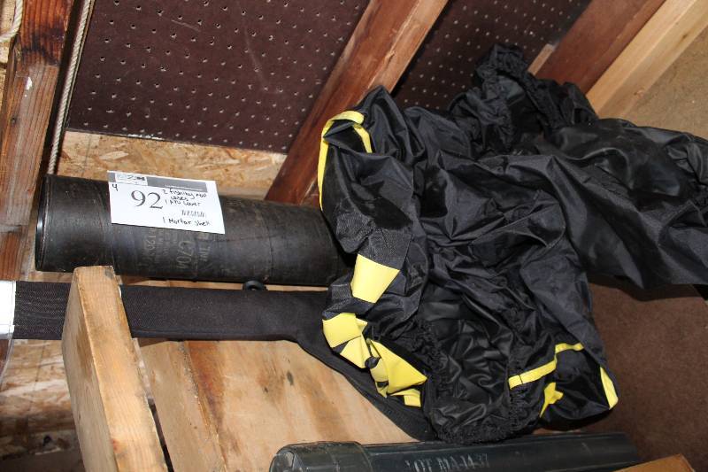 Mortar Shell  Cases (2), and ATV Cover (1)