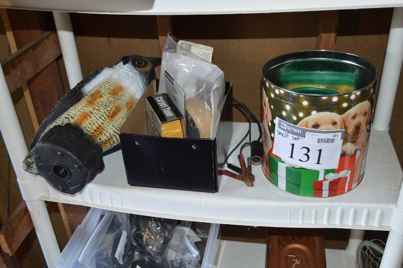 Box with Assorted Items