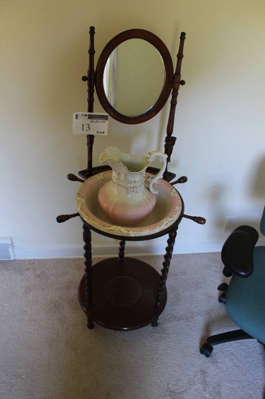 Wash Basin and Pitcher