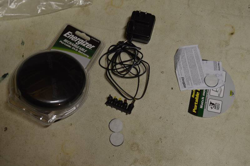 Rechargeable DVD Batteryg