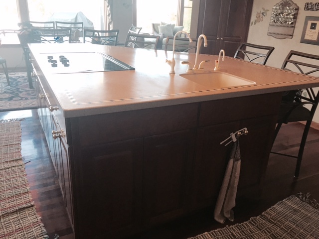 Counter Top wstove Top 92� x 74�.