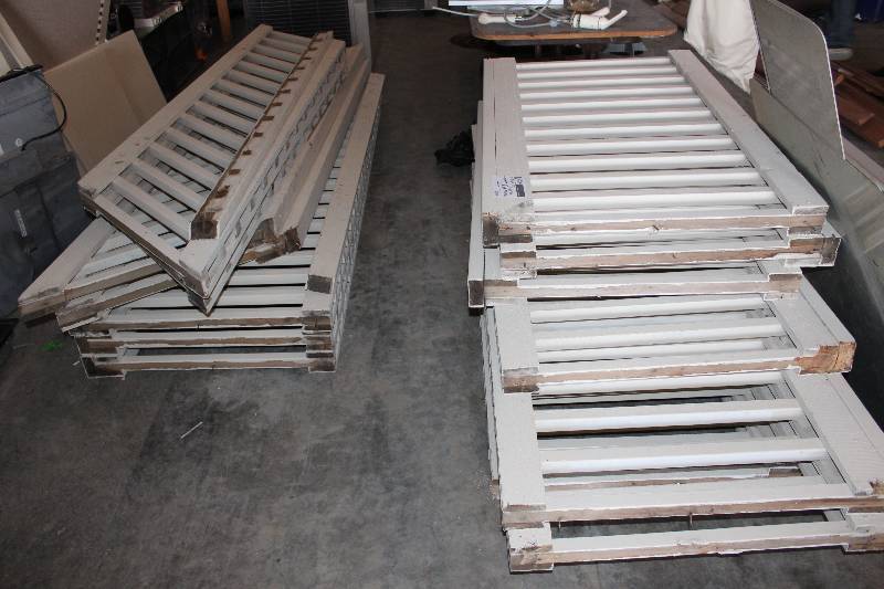 Lot of Railings 56� x 33� (3) 65� x 33� (3) 79� x 33� (5) Slanted (4).