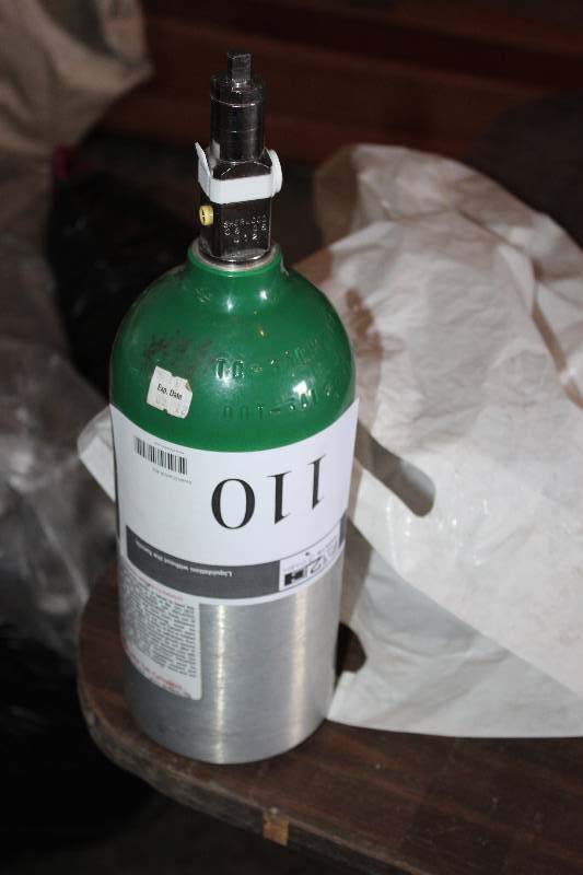 Liter Oxygen Tank.