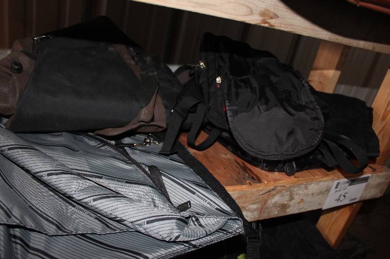 Shelf Lot of Carrying Bags.