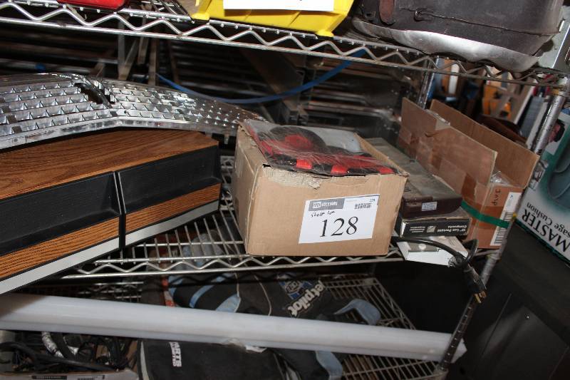 Shelf Lot of Miscellaneous Hardware.