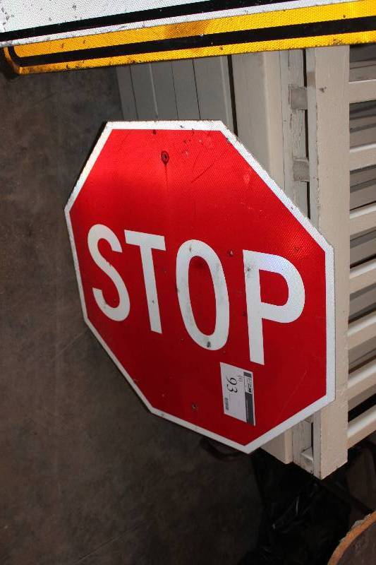 Lot of (6) Miscellaneous Road Signs.