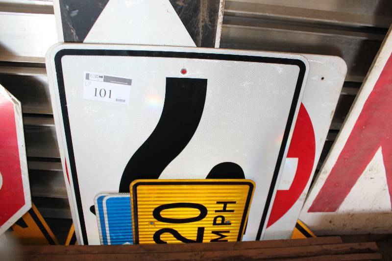 Lot of (7) Miscellaneous Road Signs.