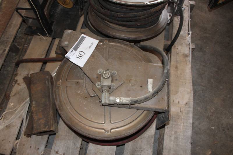 Hose Reel wHose & Fitting.