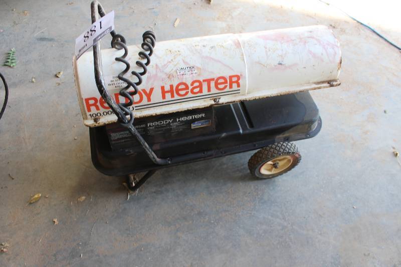 Reddy Heater Space Heater wMetal Cart.