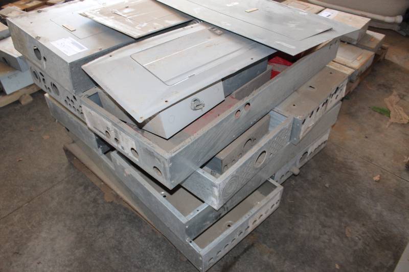 Pallet Lot of Safety Switches  Circuit Breakers.