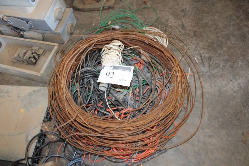 Floor Lot of String & Cord.