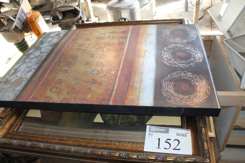 Lot of (4) Framed Pictures.