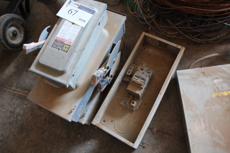 Lot of (4) Electrical Boxes.