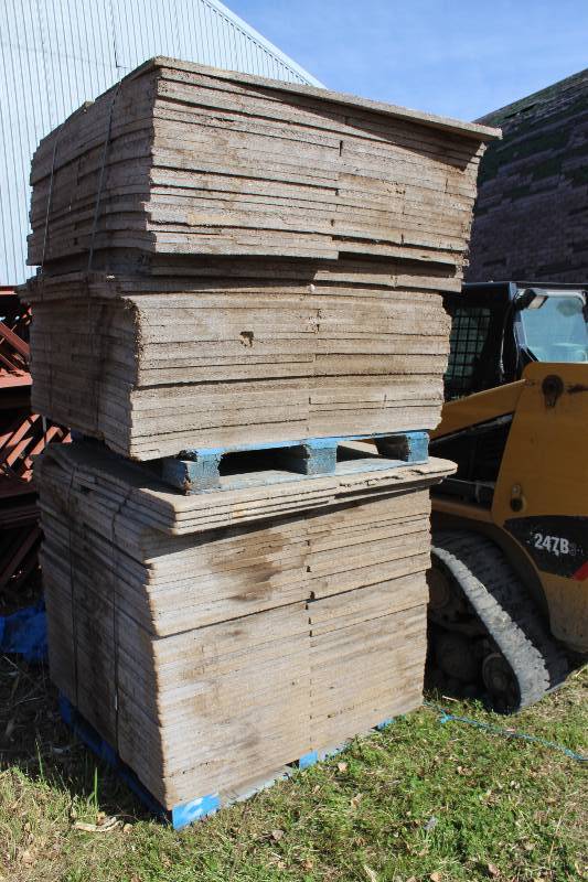 Lot of (60) 24� x 48� Wooden Boards.