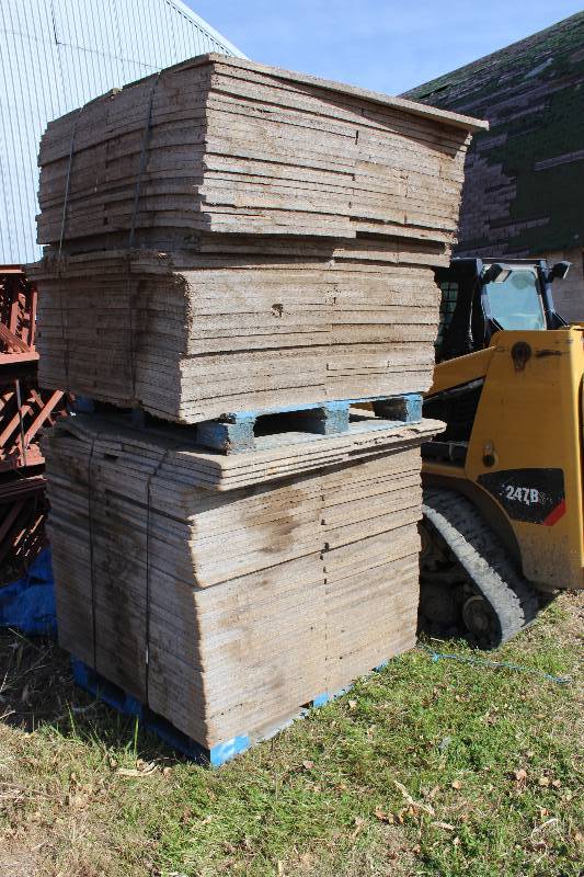 Lot of (60) 24� x 48� Wooden Boards.