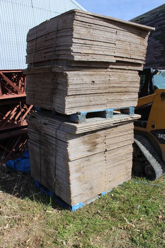 Lot of (60) 24� x 48� Wooden Boards.