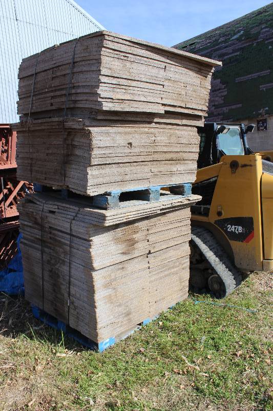 Lot of (60) 24� x 48� Wooden Boards.