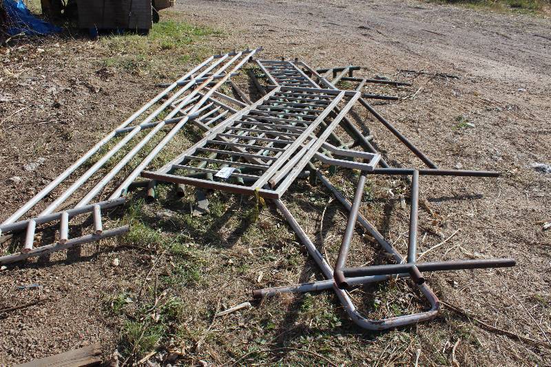 Lot of  (6) Miscellaneous Sized Metal Rungs.