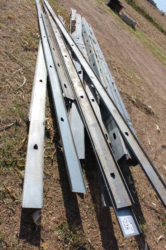 Lot of (38) Metal Pieces 1 12� x 6� Various Lengths.
