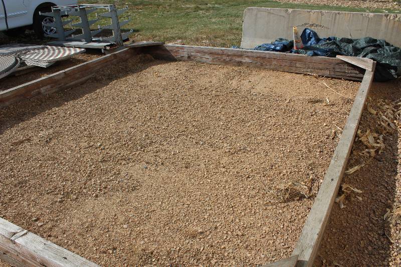 Sand Box 151� X 168� X 11�.