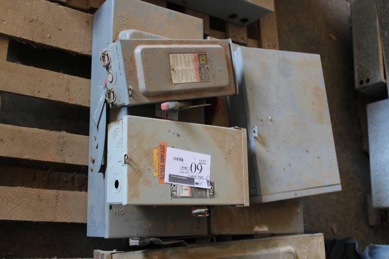 Lot of (5) Safety Switches.