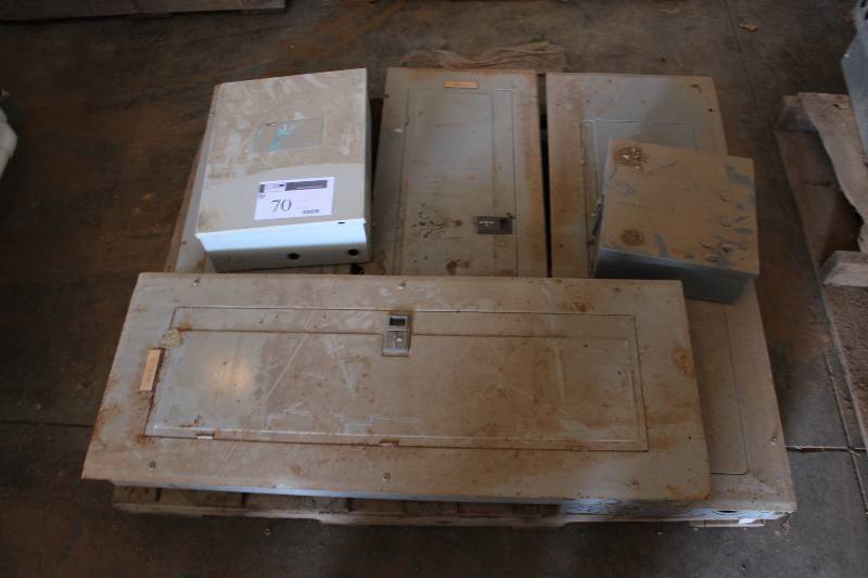 Lot of (4) Electrical Boxes.