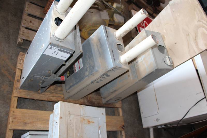 Lot of (5) Electrical Boxes.