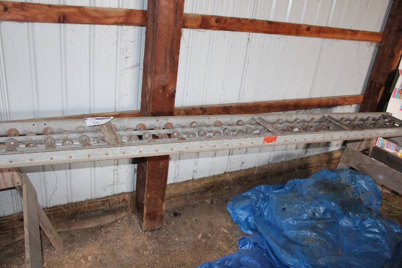 lot 58 image: Rapistan Rapid Wheel Conveyor Belt 12 x 120.