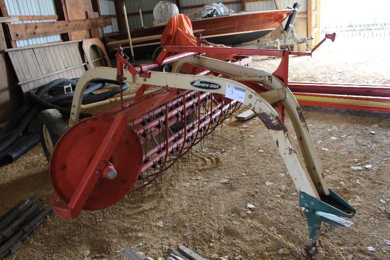 sale wheel 9 hay rake for Sale Bar New Idea Moving Chanhassan Roller 5  Rake. Hay