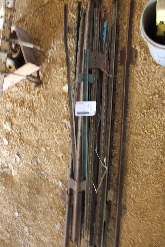 lot 78 image: Lot of T-Posts Miscellaneous Sizes 36 x 72.