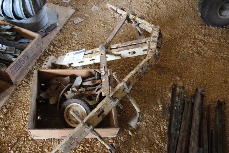 lot 77 image: Cultivator Attachment for Garden Tractor