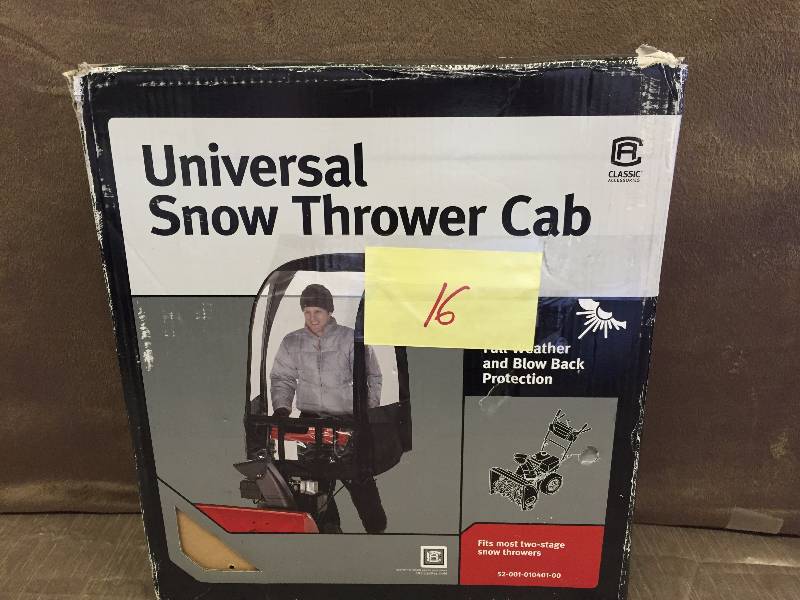 Universal Snow Thrower Cab