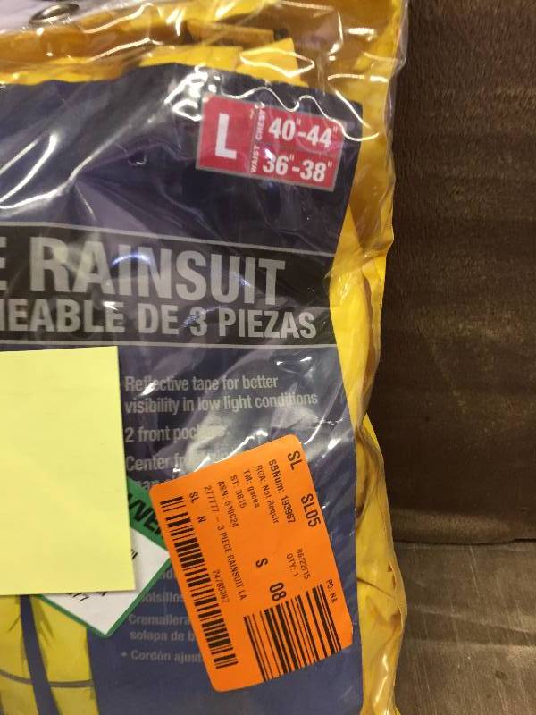 3 PC Rain Suit