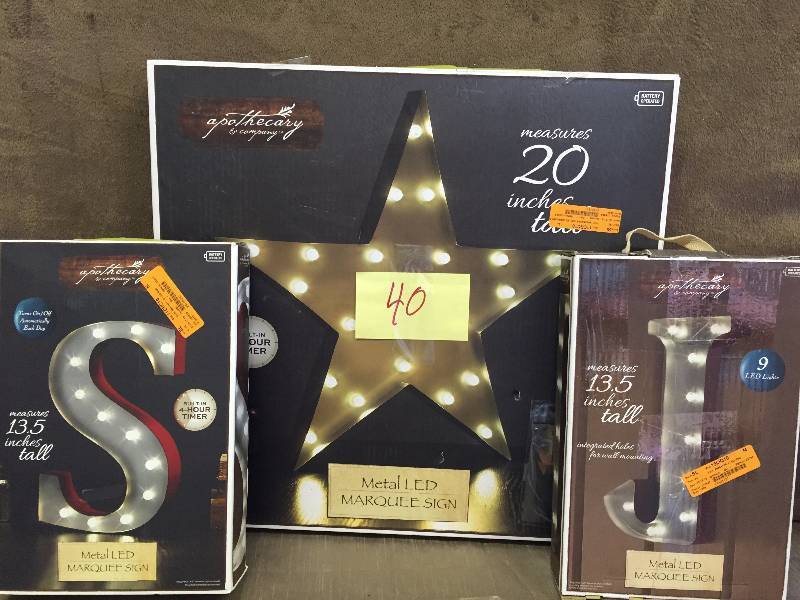 Lot of LED Signs