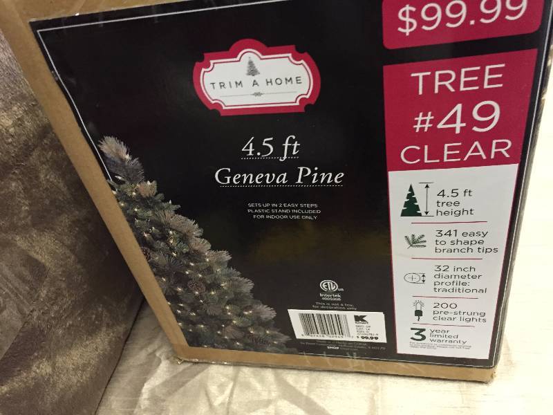 4.5 Geneva Pine Christmas Tree