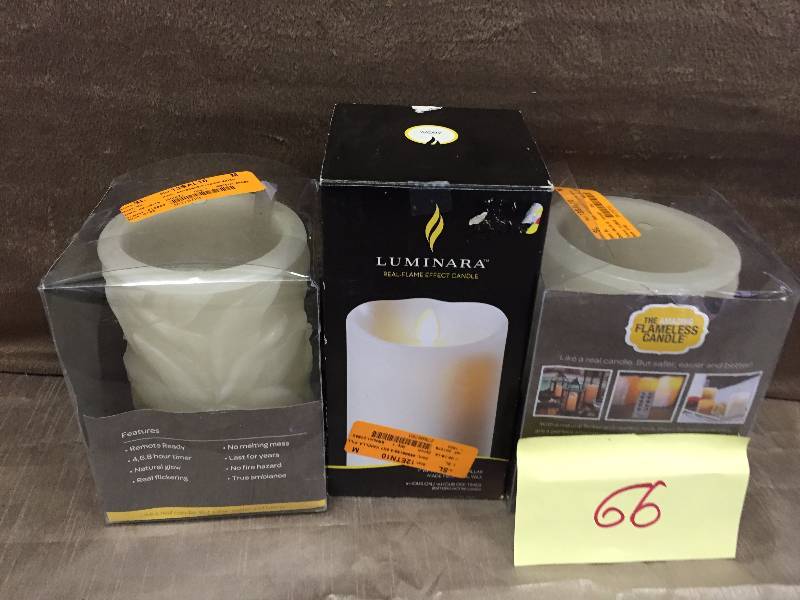 Lot of Flameless Candles