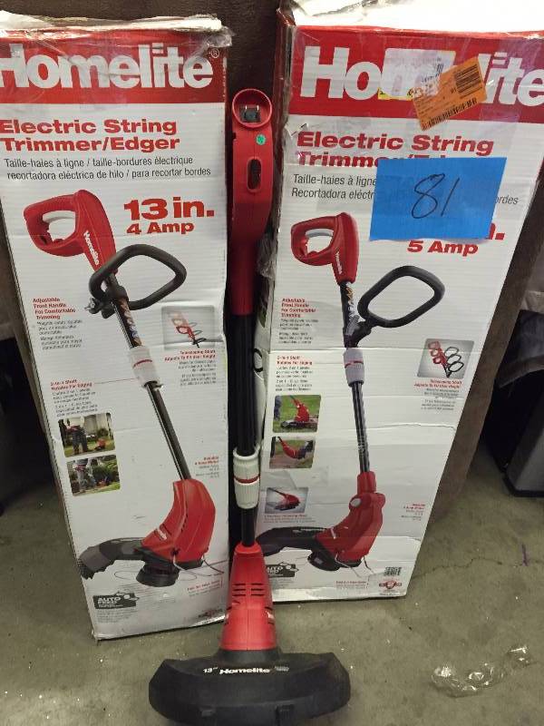 Lot of 2 Homelite Trimmers